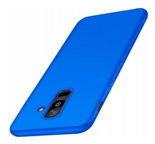 Чехол MSVII для&nbsp;Samsung Galaxy A6 Plus 2018 (поликарбонат) Blue