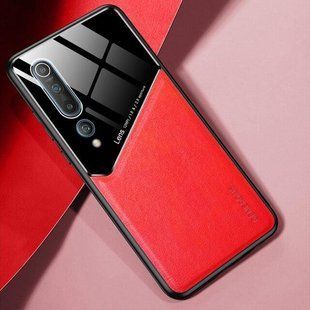 Бізнес чохол бампер GENEROUS для Xiaomi Mi 10 зі скла і штучної шкіри
