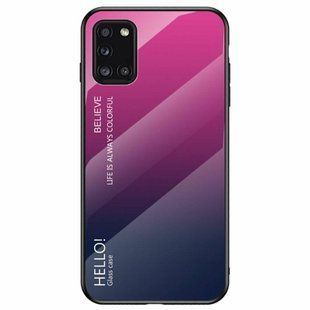 Чохол Samsung Galaxy A31 Gradient Hello Rose Blue