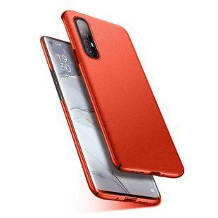 Чехол MSVII для Oppo Reno3 Pro 5G (поликарбонат) Red
