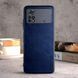 Кожаный чехол AIORIA Vintage для Xiaomi Poco X4 Pro 5G blue