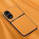 Кожаный чехол Elegance с магнитом для Oppo A60 Orange