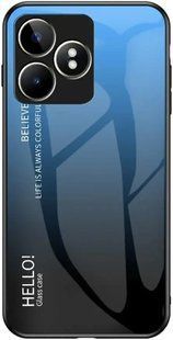 Чехол Realme GT Neo 6 SE Gradient Hello Blue Black