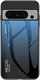Чехол Google Pixel 8 Pro Gradient Hello Blue Black