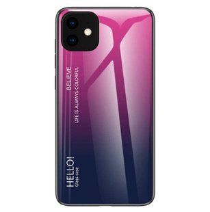 Чехол Apple iPhone 11 Gradient Hello Rose Blue