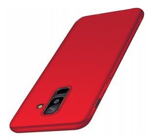 Чехол MSVII для&nbsp;Samsung Galaxy A6 Plus 2018 (поликарбонат) Red