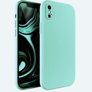Силиконовый чехол Soft Touch для Apple iPhone XS Light blue