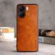 Шкіряний чохол AIORIA Vintage для Xiaomi Redmi 13C / Poco C65 orange