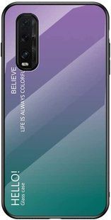 Чохол Oppo Find X2 Gradient Hello Purple Green