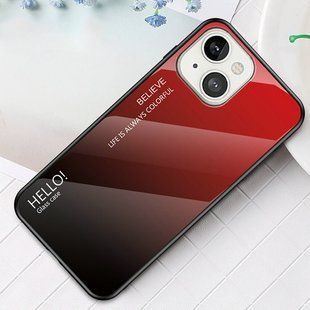 Чехол Apple iPhone 13 Gradient Hello Red Black