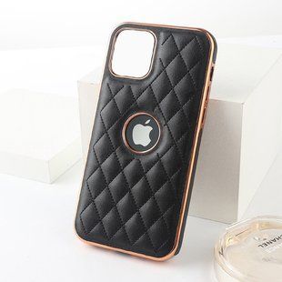 Роскошный мягкий чехол Lambskin Premium case для Apple Iphone X / XS Black