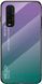 Чохол Oppo Find X2 Gradient Hello Purple Green