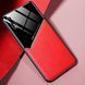 Бізнес чохол бампер GENEROUS для Huawei Y7 Pro 2019 / Enjoy 9 з скла і штучної шкіри