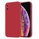 Силіконовий чохол Soft Touch для Apple iPhone XS Red