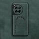Кожаный чехол OLGE с MagSafe для OnePlus 12 Green