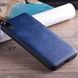 Кожаный чехол AIORIA Vintage для Xiaomi Redmi 7A blue