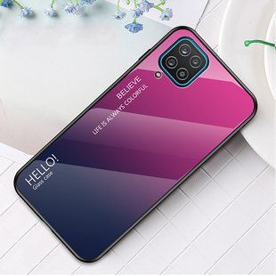 Чохол Samsung Galaxy M22 Gradient Hello Rose Blue