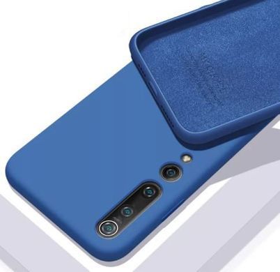 Силиконовый чехол Liquid Silicone Case Xiaomi Mi 10 Pro