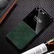 Шкіряний чохол Sheepskin з магнітом для Samsung Galaxy Flip 7 Green