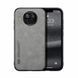 Кожаный чехол Sheepskin с магнитом для Xiaomi Mi 10T Lite Light gray