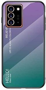 Чохол Samsung Galaxy Note 20 Gradient Hello Purple Green