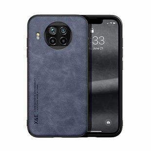 Шкіряний чохол Sheepskin з магнітом для Xiaomi Mi 10T Lite Blue