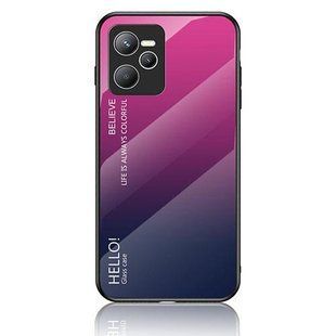Чехол Realme Narzo 50A Prime Gradient Hello Rose Blue
