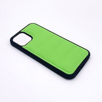 Чехол пуховик Puffer Case Apple Iphone 13 Pro Green