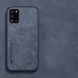 Шкіряний чохол Sheepskin з магнітом для Samsung Galaxy A31 Blue