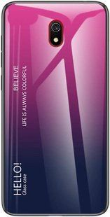 Чохол Xiaomi Redmi 8A Gradient Hello Rose Blue