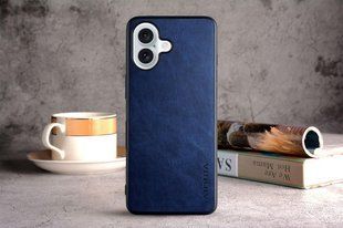 Шкіряний чохол AIORIA Vintage для Apple iPhone 17 blue