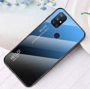 Чехол OnePlus Nord N10 Gradient Hello Blue Black