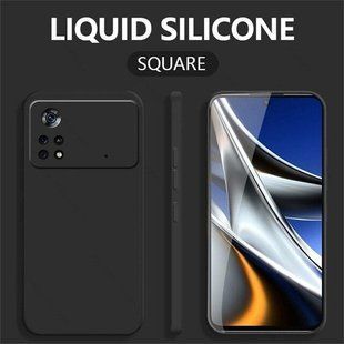 Силиконовый чехол Liquid Silicone Case Xiaomi Poco X4 Pro 5G