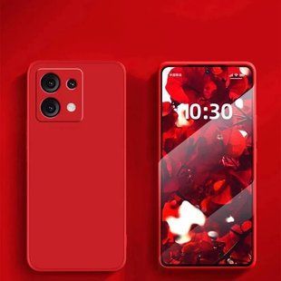 Силиконовый чехол Liquid Silicone Case Xiaomi Poco M6 Pro Red