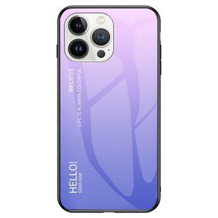 Чохол Apple iPhone 14 Pro Max Gradient Hello Pink Purple