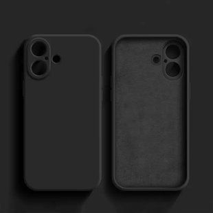 Силиконовый чехол Liquid Silicone Case Apple iPhone 16 Plus