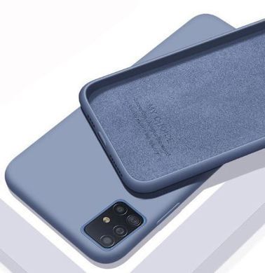 Силиконовый чехол Liquid Silicone Case Samsung Galaxy A71