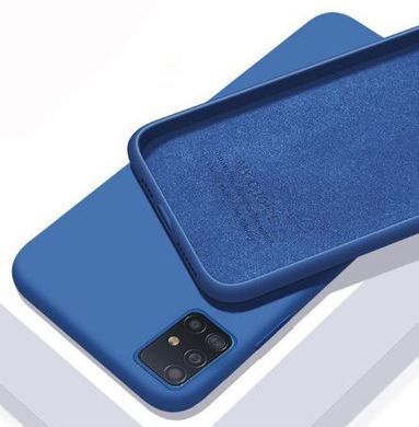 Силиконовый чехол Liquid Silicone Case Samsung Galaxy A71