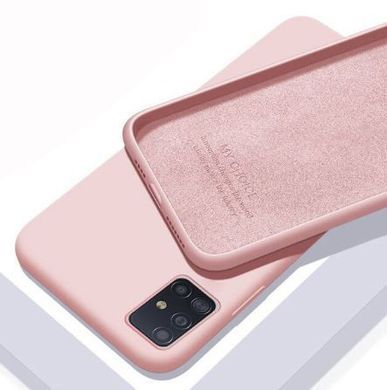 Силиконовый чехол Liquid Silicone Case Samsung Galaxy A71