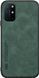 Кожаный чехол Sheepskin с магнитом для OnePlus 8T Green