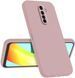 Силиконовый чехол Liquid Silicone Case Oppo Reno Ace Pink