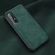 Шкіряний чохол Sheepskin з магнітом для Oppo Reno3 Pro 5G Green
