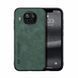 Кожаный чехол Sheepskin с магнитом для Xiaomi Mi 10T Lite Green