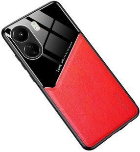 Бізнес чохол бампер GENEROUS для Xiaomi Redmi 13C / Poco C65 зі скла і штучної шкіри