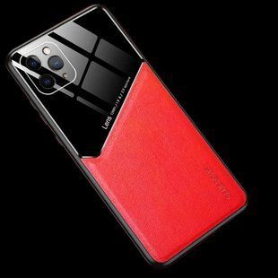 Бізнес чохол бампер GENEROUS для Apple Iphone 11 Pro зі скла і штучної шкіри
