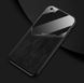 Бизнес чехол бампер GENEROUS для Apple Iphone 6 Plus / 6s Plus из стекла и искусственной кожи
