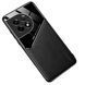 Бизнес чехол бампер GENEROUS для OnePlus 11R из стекла и искусственной кожи