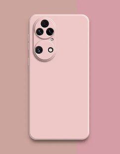 Силиконовый чехол Liquid Silicone Case Huawei P50 Pink
