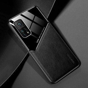 Бізнес чохол бампер GENEROUS для Xiaomi Mi 10T Pro зі скла і штучної шкіри
