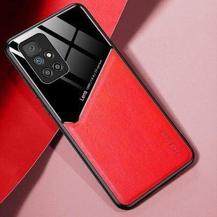 Бізнес чехол бампер GENEROUS для Xiaomi Redmi Note 11 4G / Redmi 10 2022 зі скла і штучної шкіри